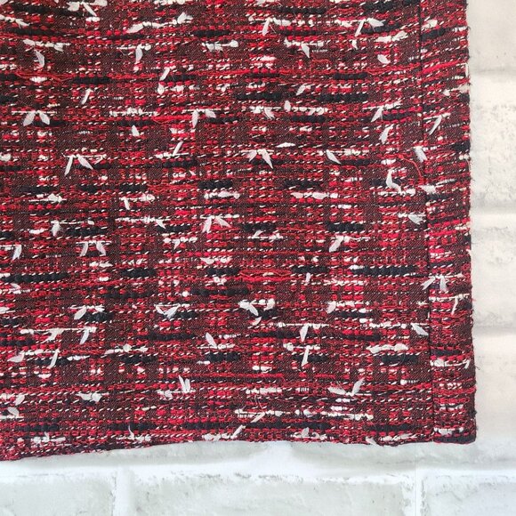 Claudia Strater Amsterdam Tweed A-line Skirt in Red Print 38 EU 6 US NWT - Picture 9 of 9